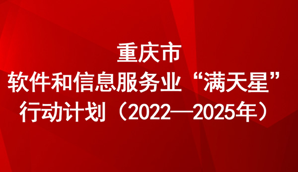 軟件和信息服務業滿天星行動計劃