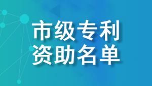 重慶市知識(shí)產(chǎn)權(quán)局：2021年度市級(jí)專利資助名單公示